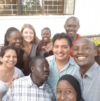 University of Denver students travel to Uganda to help residents.